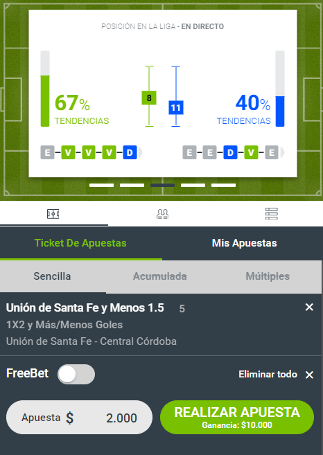como comprobar resultados en codere