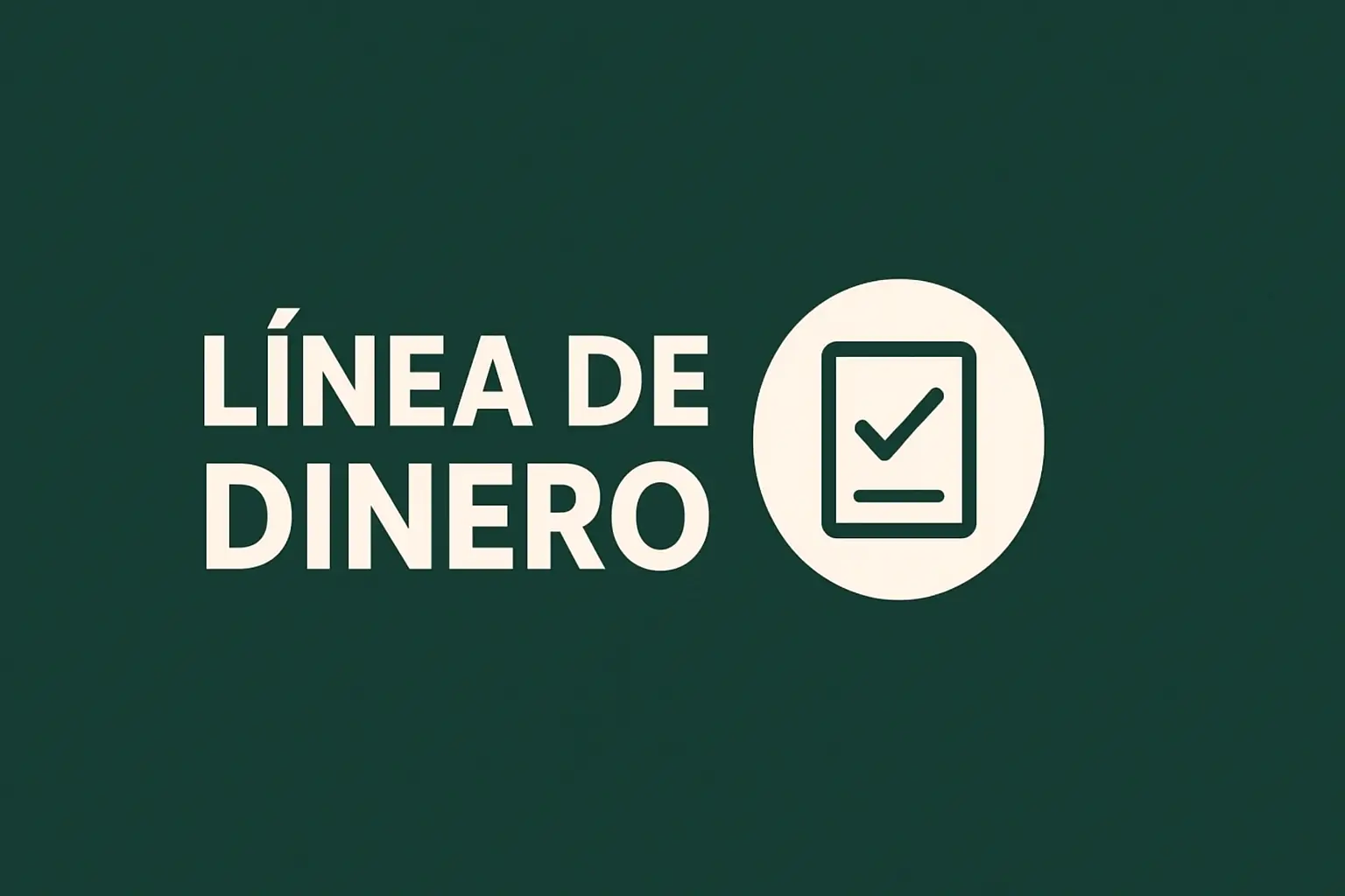 Linea de dinero